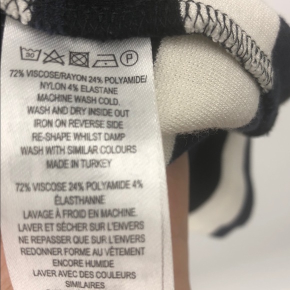 ✨French Connection Striped Spaghetti Strap Dress - Picture 7 of 8